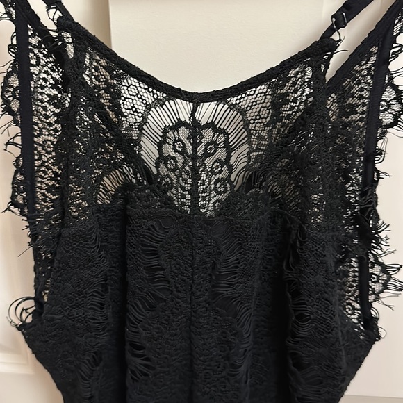 Free People Black Dress Size Medium - Picture 2 of 5